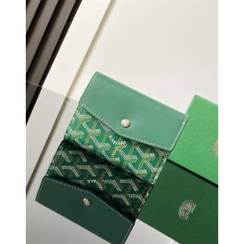 Goyard Saint-Gabriel Wallet Green 2024 3319 (ZHANG-240713053)