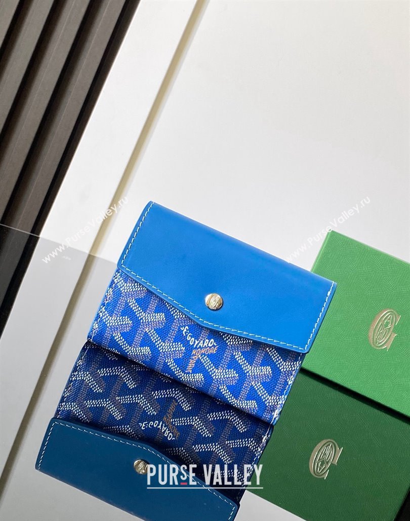 Goyard Saint-Gabriel Wallet Sky Blue 2024 3319 (ZHANG-240713054)