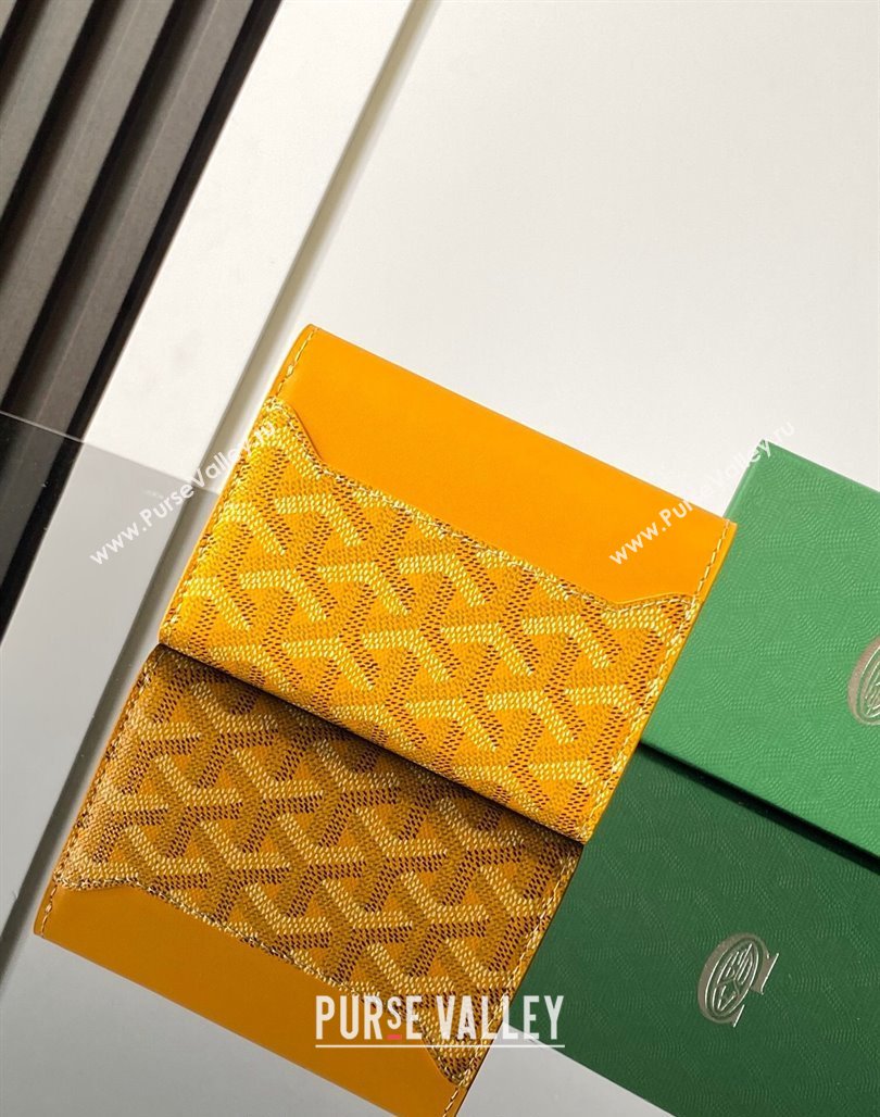 Goyard Saint-Gabriel Wallet Yellow 2024 3319 (ZHANG-240713058)