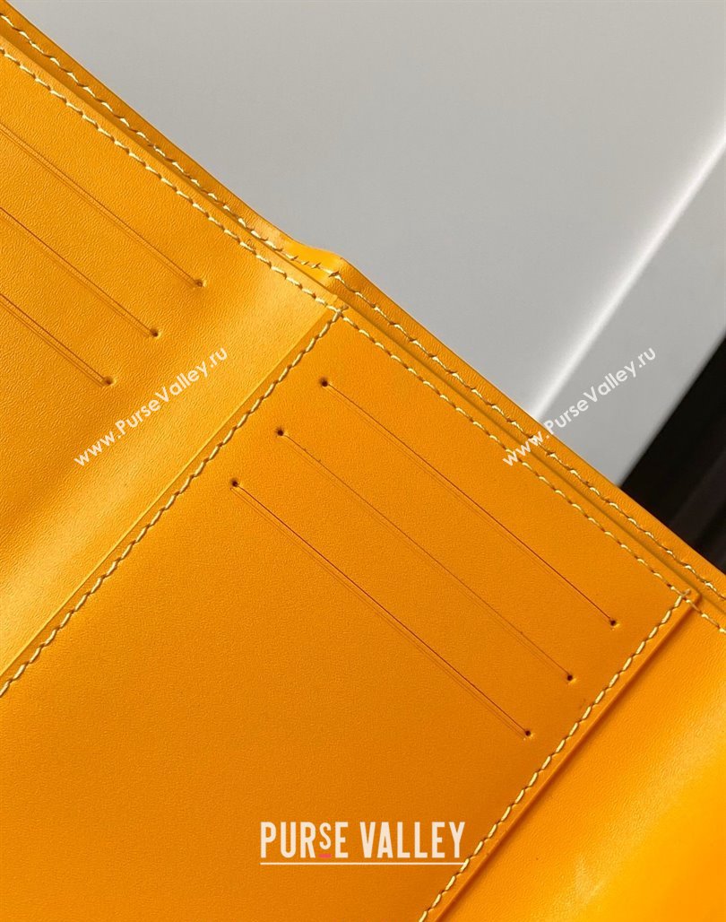 Goyard Saint-Gabriel Wallet Yellow 2024 3319 (ZHANG-240713058)