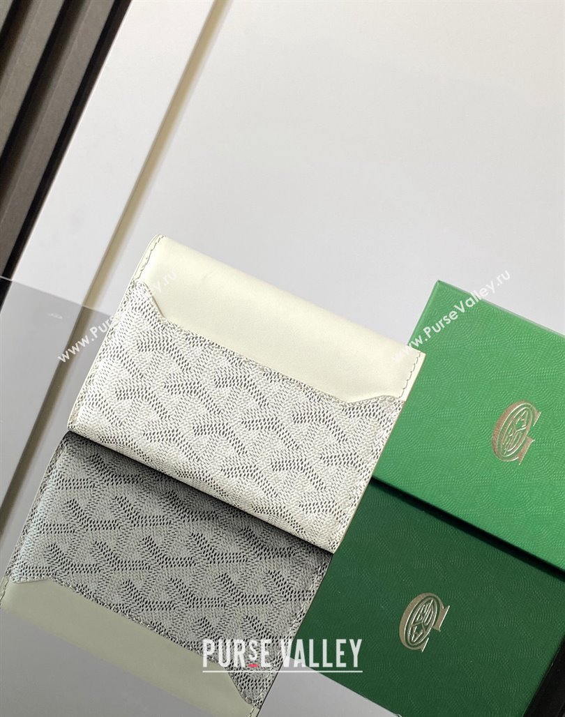 Goyard Saint-Gabriel Wallet White 2024 3319 (ZHANG-240713060)