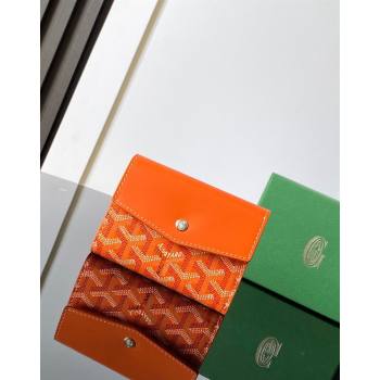 Goyard Saint-Gabriel Wallet Orange 2024 3319 (ZHANG-240713063)