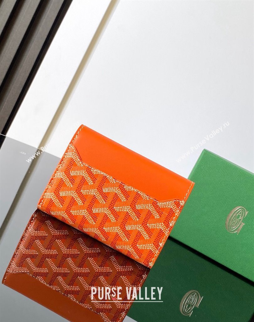 Goyard Saint-Gabriel Wallet Orange 2024 3319 (ZHANG-240713063)