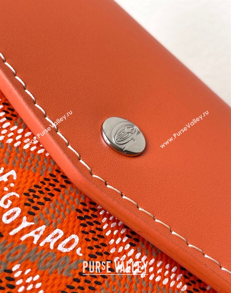 Goyard Saint-Gabriel Wallet Orange 2024 3319 (ZHANG-240713063)