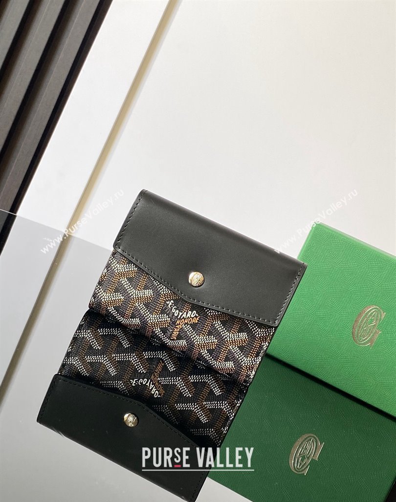 Goyard Saint-Gabriel Wallet Black 2024 3319 (ZHANG-240713062)