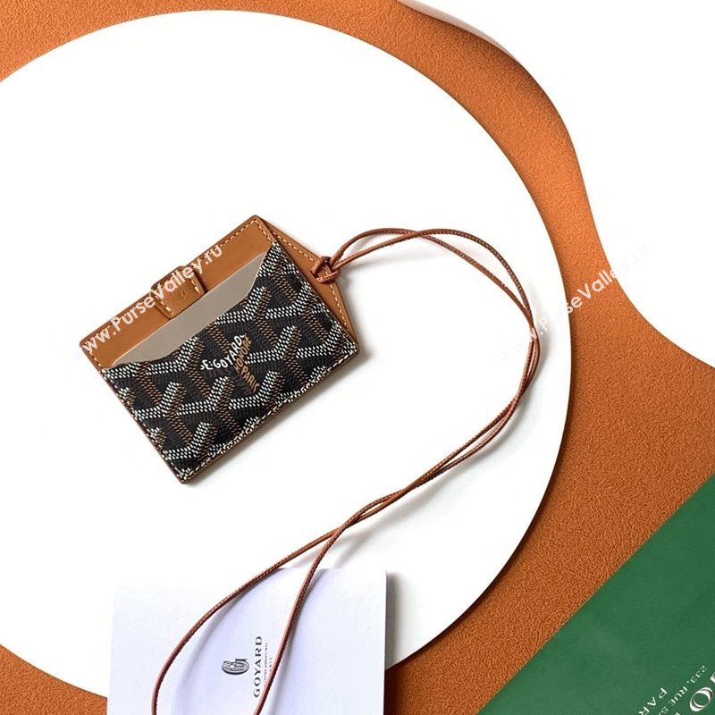 Goyard Venus Bag Mirror Brown 2024 3320 (ZHANG-240713064)