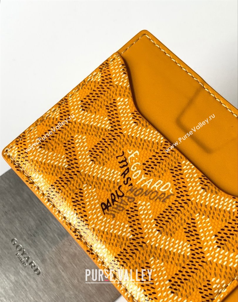 Goyard Venus Bag Mirror Yellow 2024 3320 (ZHANG-240713070)