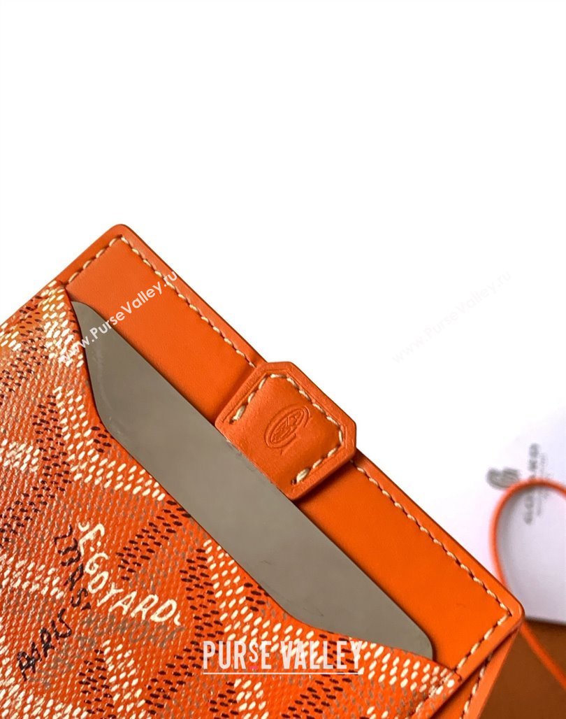 Goyard Venus Bag Mirror Orange 2024 3320 (ZHANG-240713071)