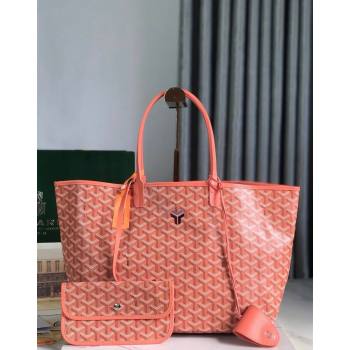 Goyard Saint Louis PM Tote Bag Coral Pink 2024 020184 (nana-240713040)