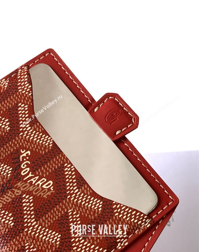 Goyard Venus Bag Mirror Red 2024 3320 (ZHANG-240713073)