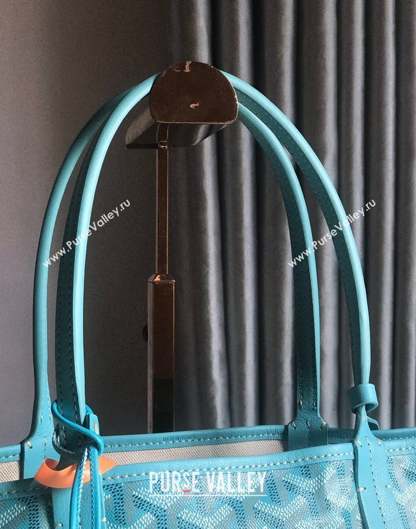 Goyard Saint Louis PM Tote Bag Turquoise Blue 2024 020184 (nana-240713044)