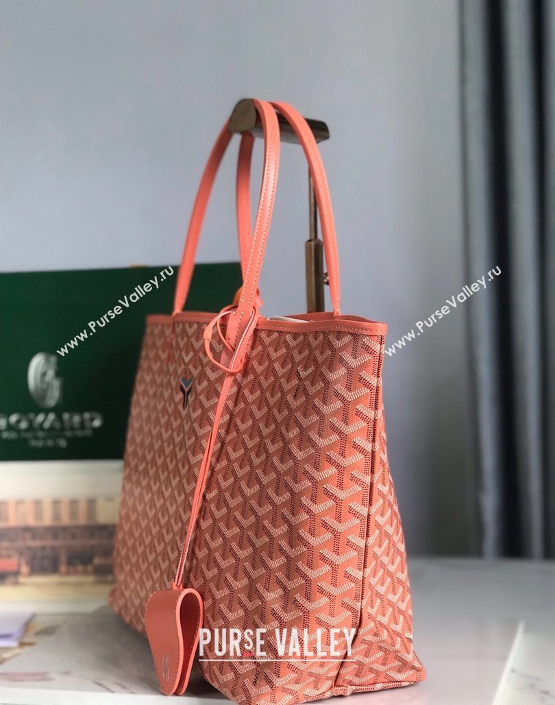 Goyard Saint Louis PM Tote Bag Coral Pink 2024 020184 (nana-240713040)