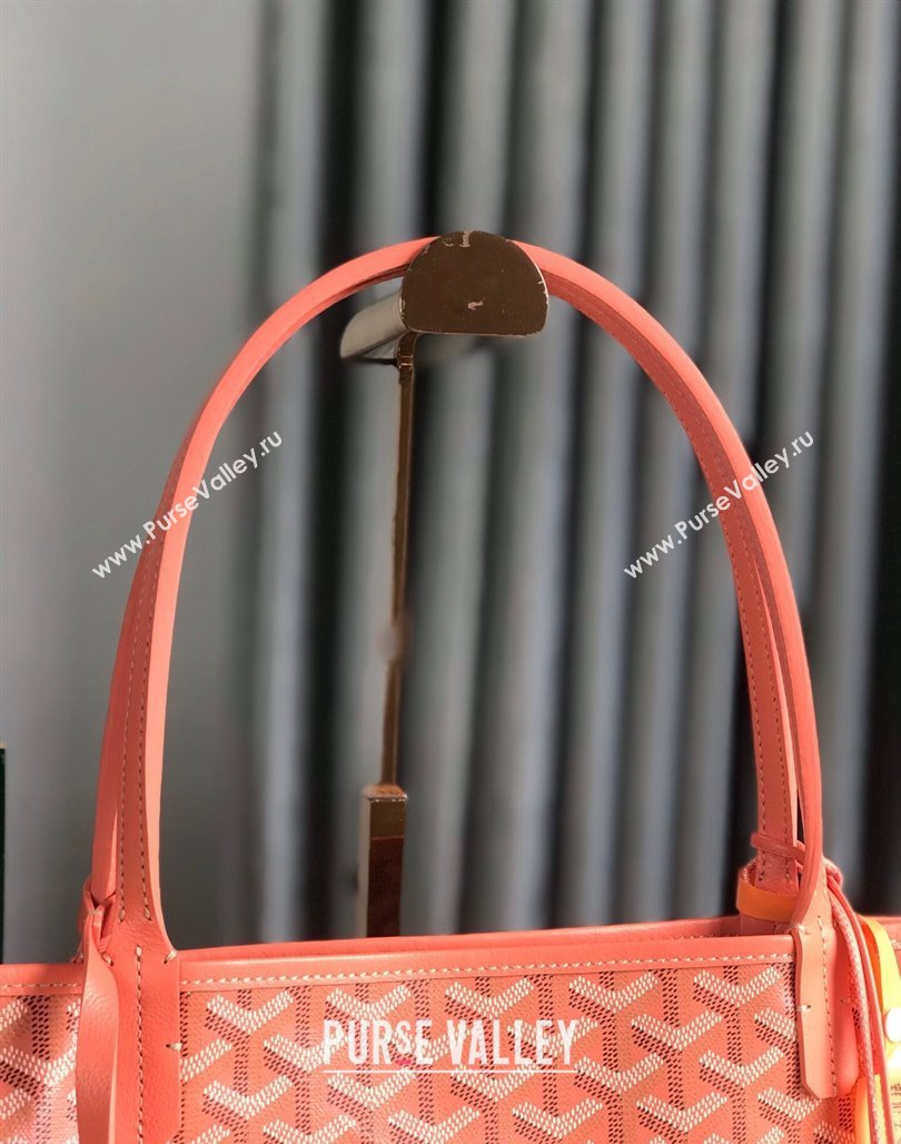 Goyard Saint Louis GM Tote Bag Coral Pink 2024 020144 (nana-240713045)