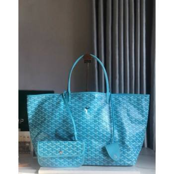 Goyard Saint Louis GM Tote Bag Turquoise Blue 2024 020144 (nana-240713049)