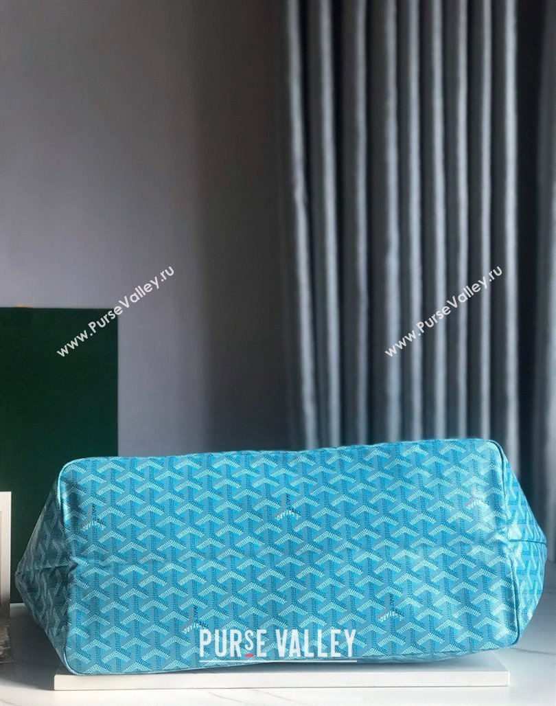 Goyard Saint Louis GM Tote Bag Turquoise Blue 2024 020144 (nana-240713049)