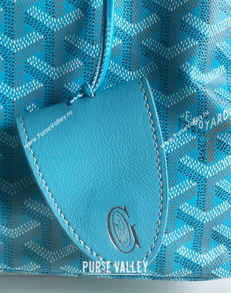 Goyard Saint Louis GM Tote Bag Turquoise Blue 2024 020144 (nana-240713049)