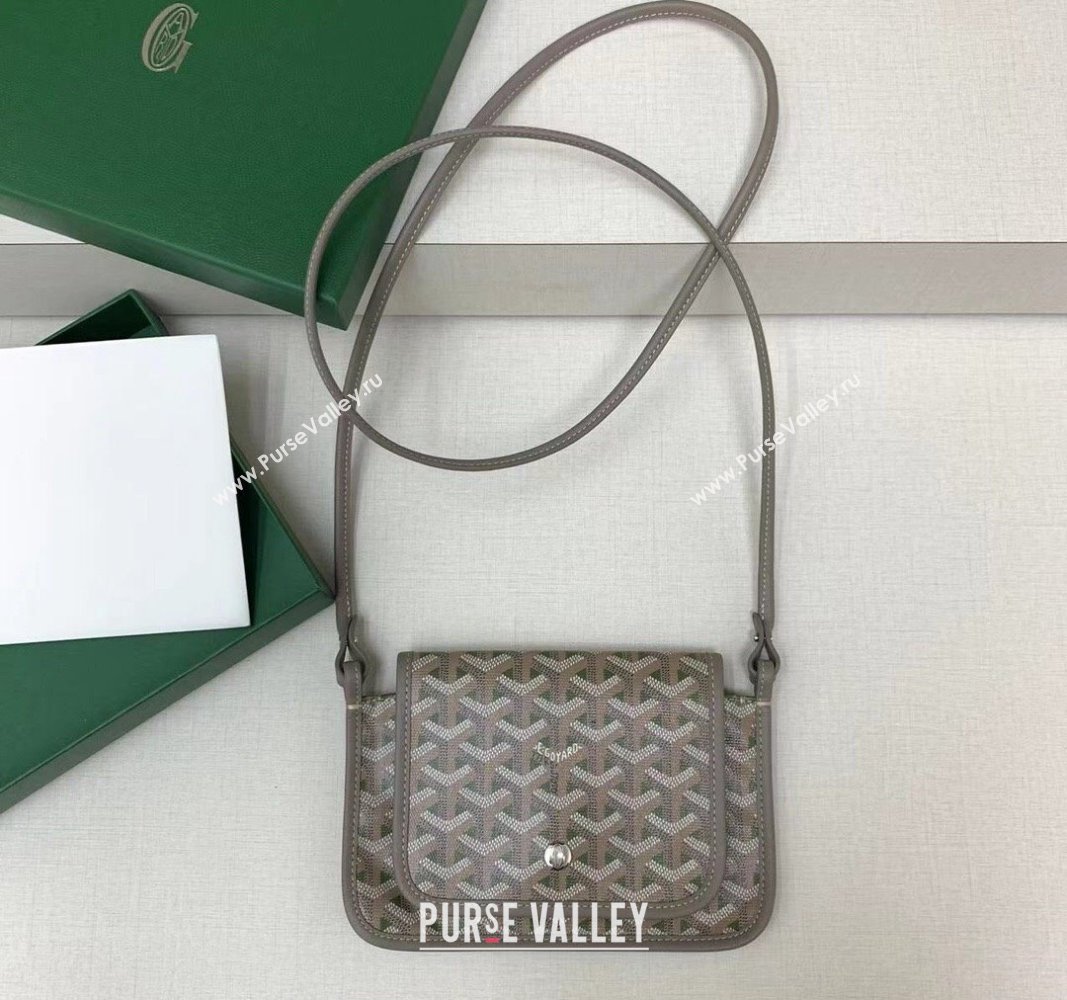 Goyard Plumet Pocket Wallet Mini Bag Khaki Green 2024 GY8015 (ZHANG-240803026)