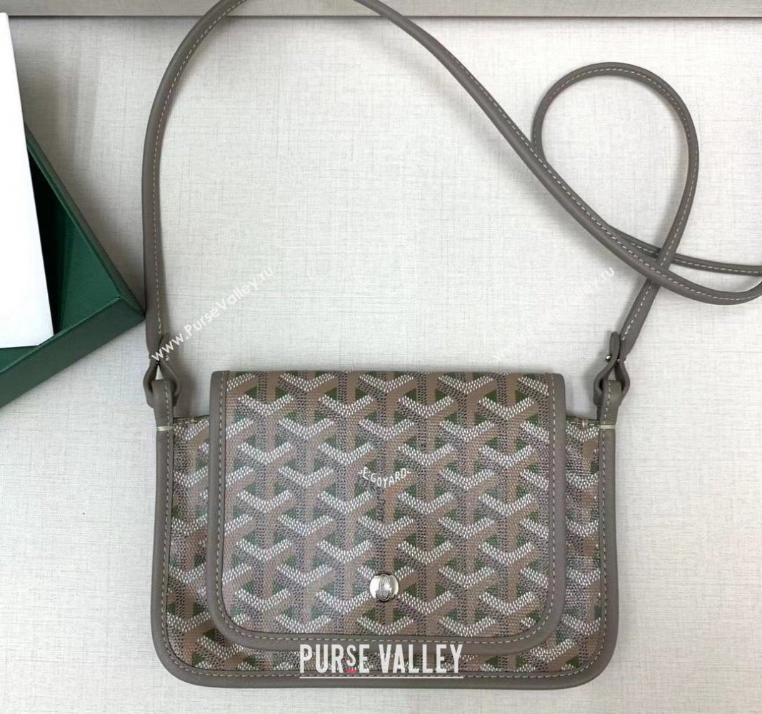 Goyard Plumet Pocket Wallet Mini Bag Khaki Green 2024 GY8015 (ZHANG-240803026)