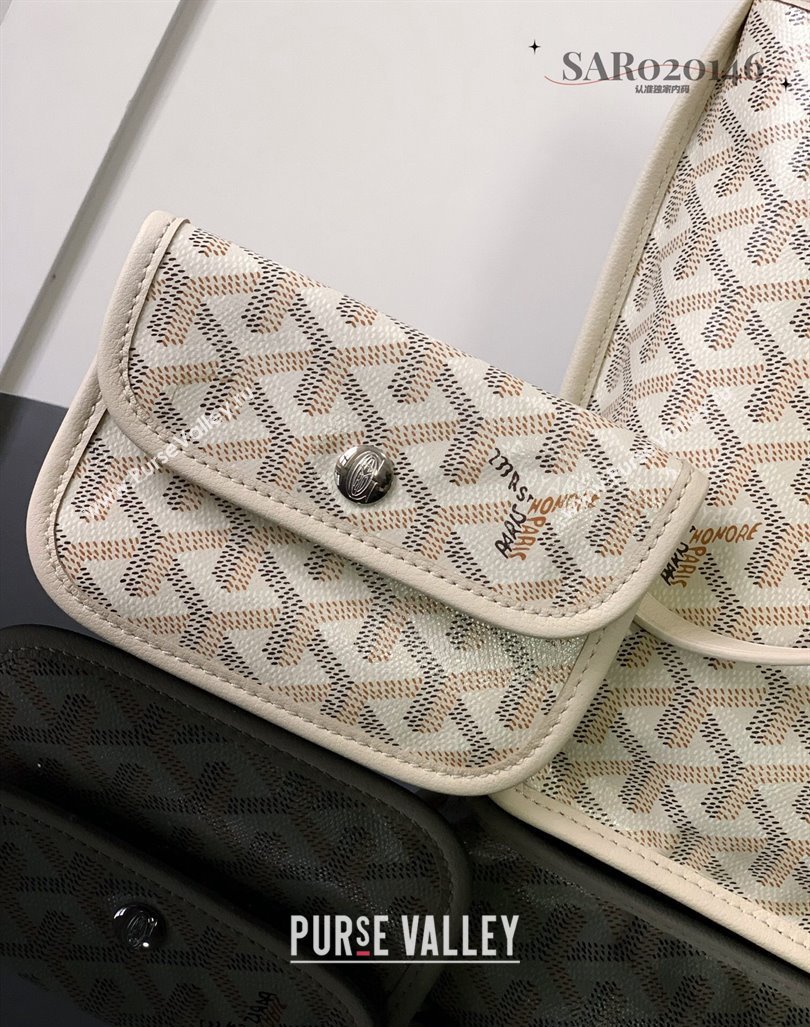 Goyard Anjou Mini Tote Bag Sand Beige 2024 2321 (ZHANG-240803007)