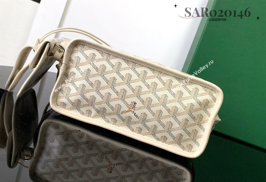 Goyard Anjou Mini Tote Bag Sand Beige 2024 2321 (ZHANG-240803007)