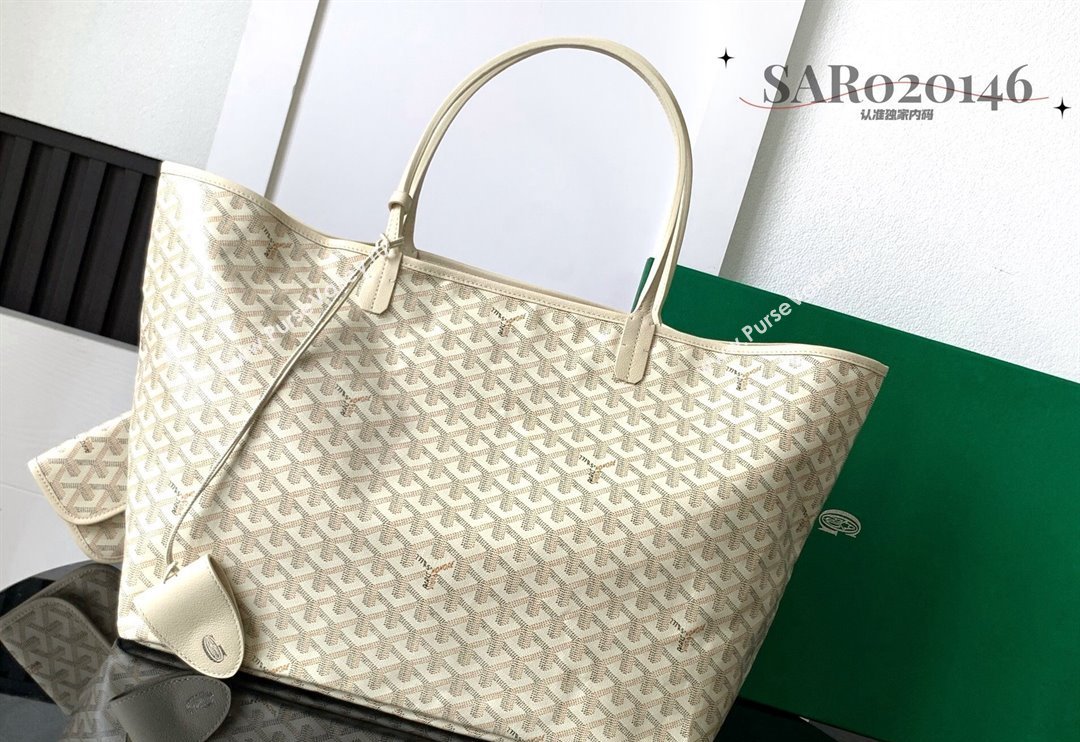 Goyard Saint Louis GM Tote Bag Sand Beige 2024 020144L (ZHANG-240803008)