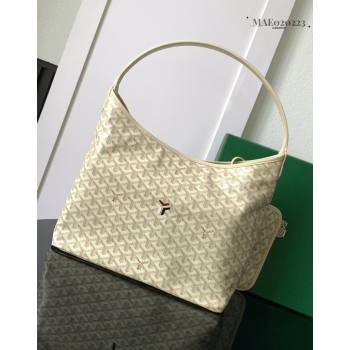 Goyard Boheme Heart Hobo Bag Sand Beige 2024 020223 (ZHANG-240803010)