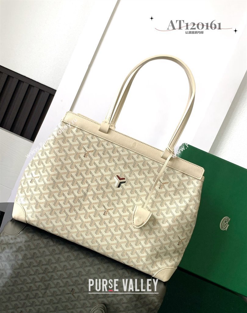 Goyard Bellechasse Biaude Tote PM Bag Sand Beige 2024 00322 (ZHANG-240803012)