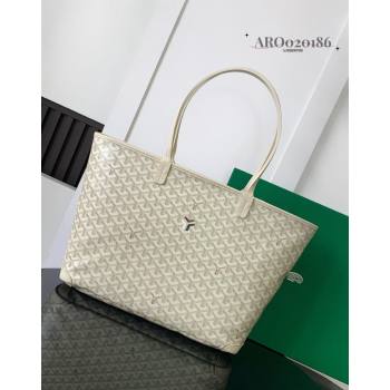 Goyard Artois MM Tote bag Sand Beige 2024 00323 (ZHANG-240803013)