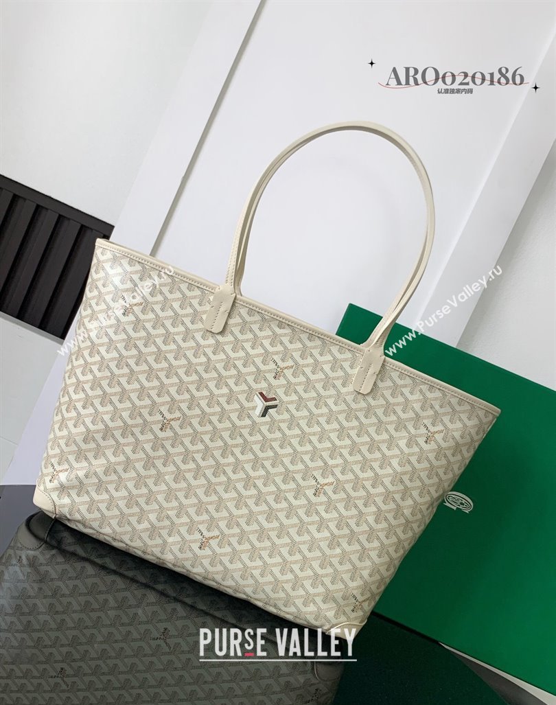 Goyard Artois MM Tote bag Sand Beige 2024 00323 (ZHANG-240803013)