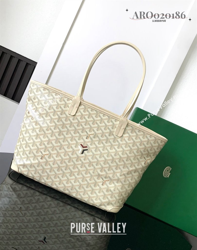 Goyard Artois PM Tote bag Sand Beige 2024 00320 (ZHANG-240803014)