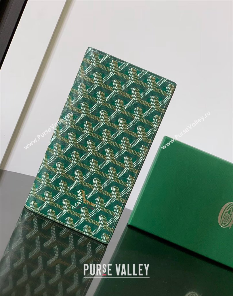 Goyard Richelieu Wallet Green 2024 3310 (ZHANG-240803015)