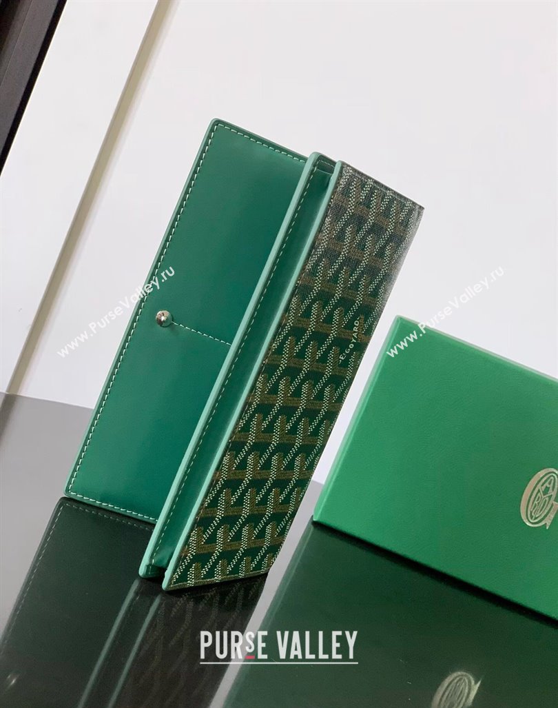 Goyard Richelieu Wallet Green 2024 3310 (ZHANG-240803015)