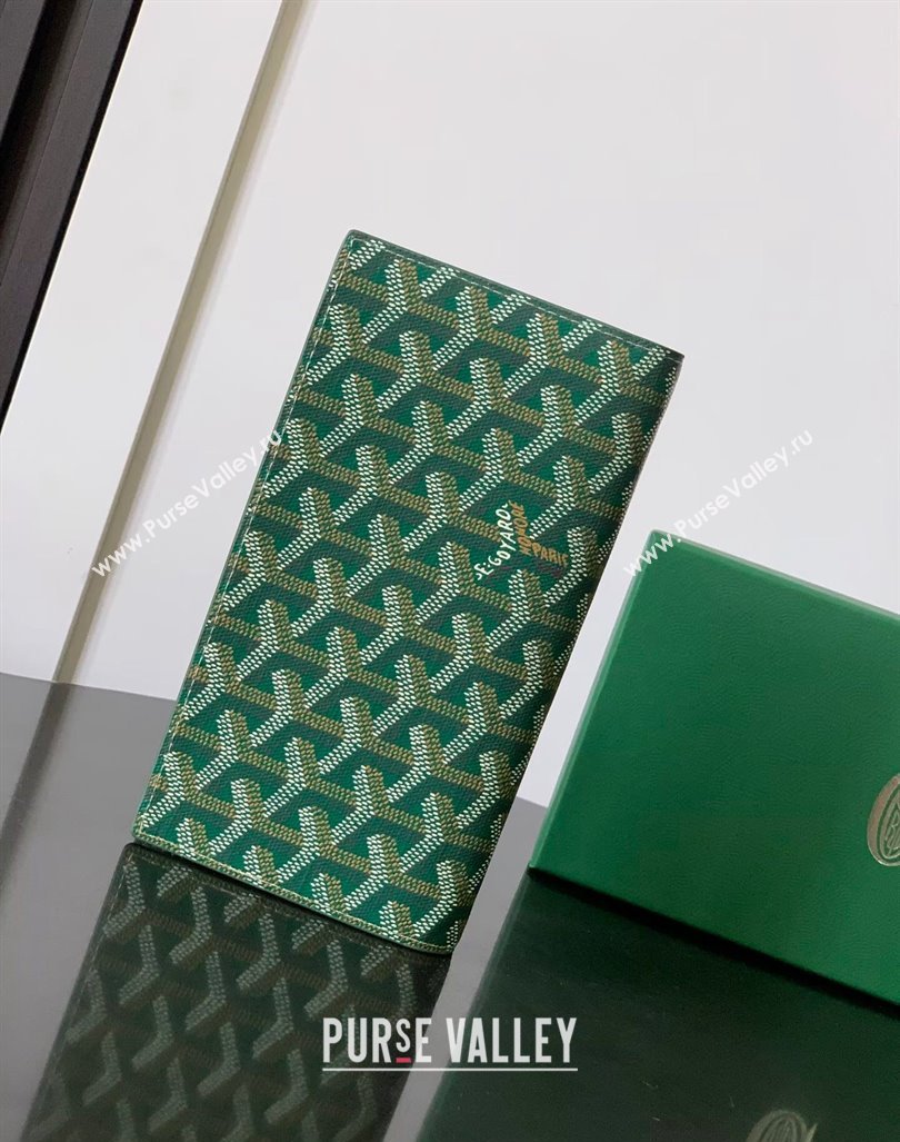 Goyard Richelieu Wallet Green 2024 3310 (ZHANG-240803015)