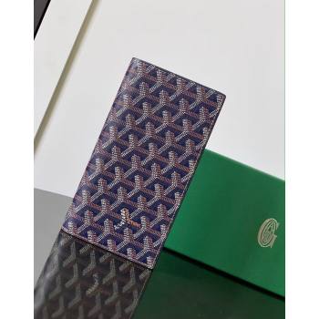 Goyard Richelieu Wallet Navy Blue 2024 3310 (ZHANG-240803017)