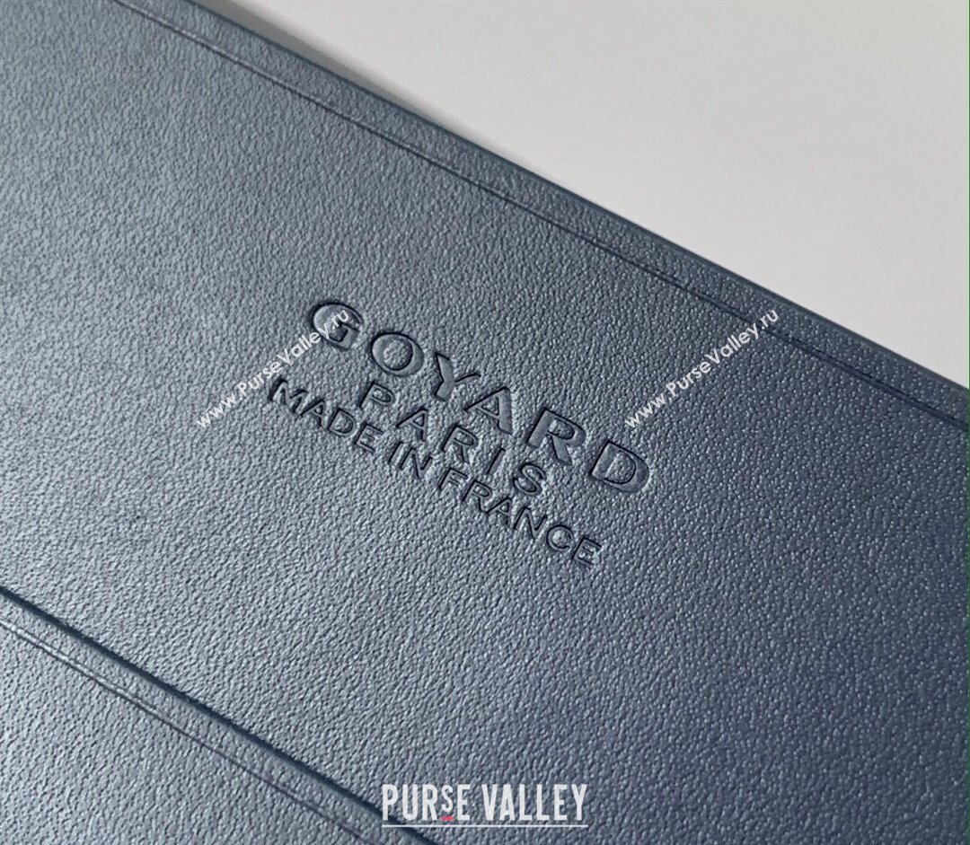 Goyard Richelieu Wallet Navy Blue 2024 3310 (ZHANG-240803017)