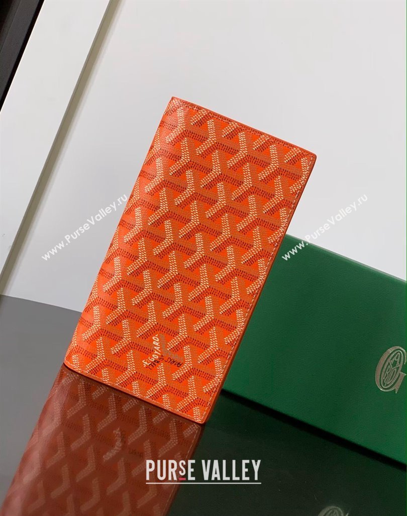 Goyard Richelieu Wallet Orange 2024 3310 (ZHANG-240803019)