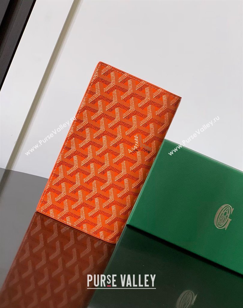 Goyard Richelieu Wallet Orange 2024 3310 (ZHANG-240803019)