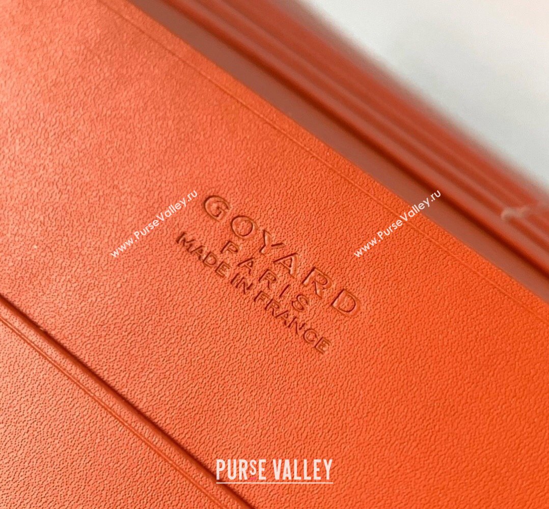 Goyard Richelieu Wallet Orange 2024 3310 (ZHANG-240803019)