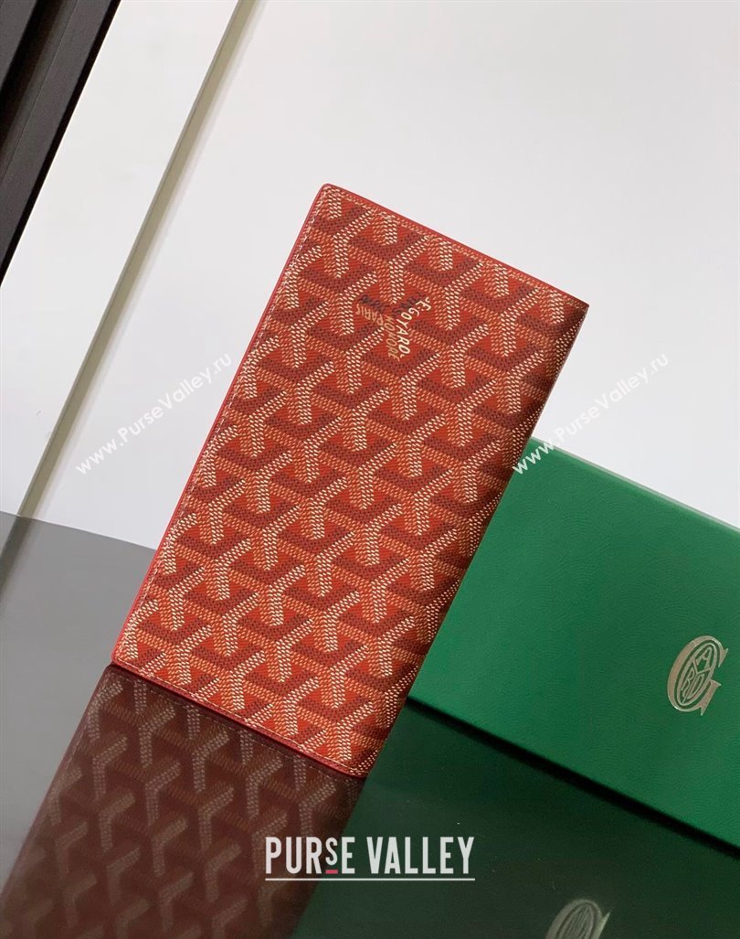 Goyard Richelieu Wallet Red 2024 3310 (ZHANG-240803020)