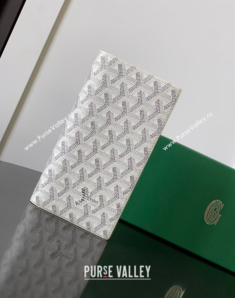 Goyard Richelieu Wallet White 2024 3310 (ZHANG-240803022)