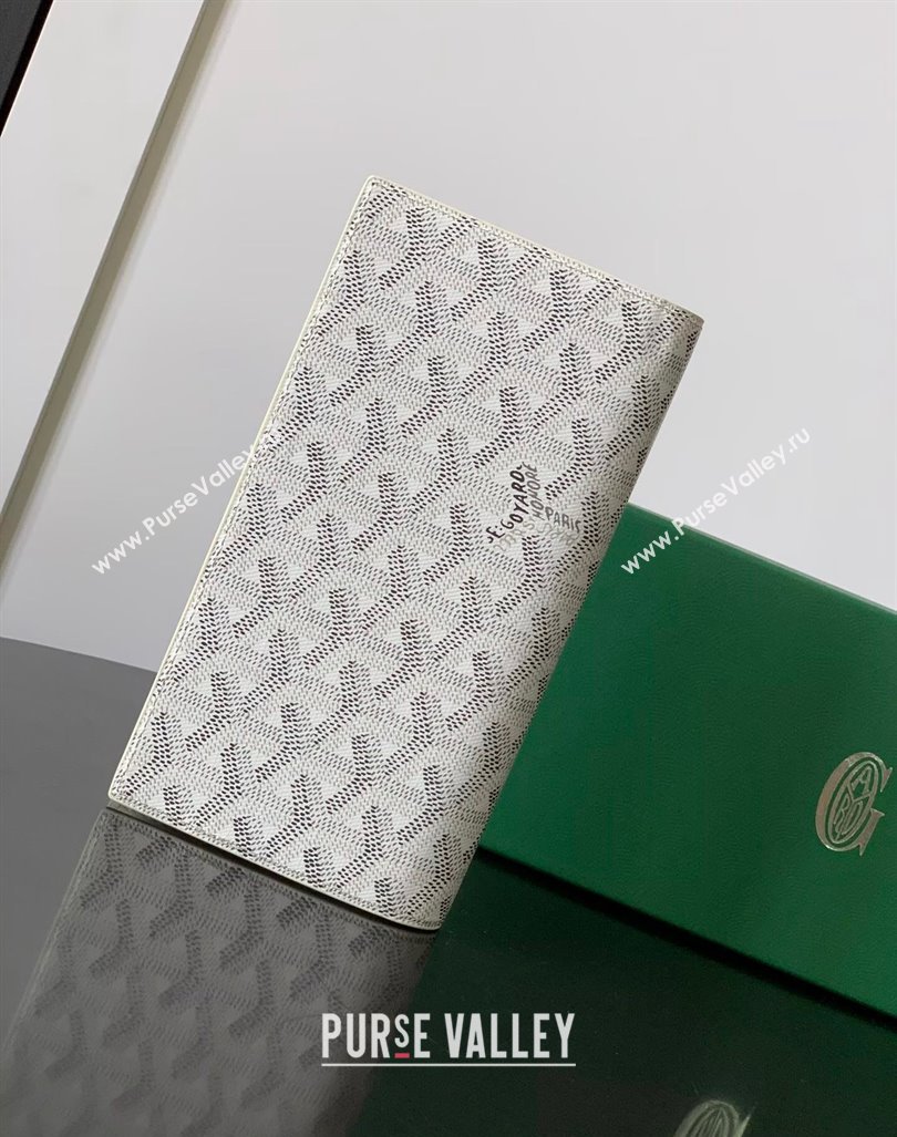 Goyard Richelieu Wallet White 2024 3310 (ZHANG-240803022)