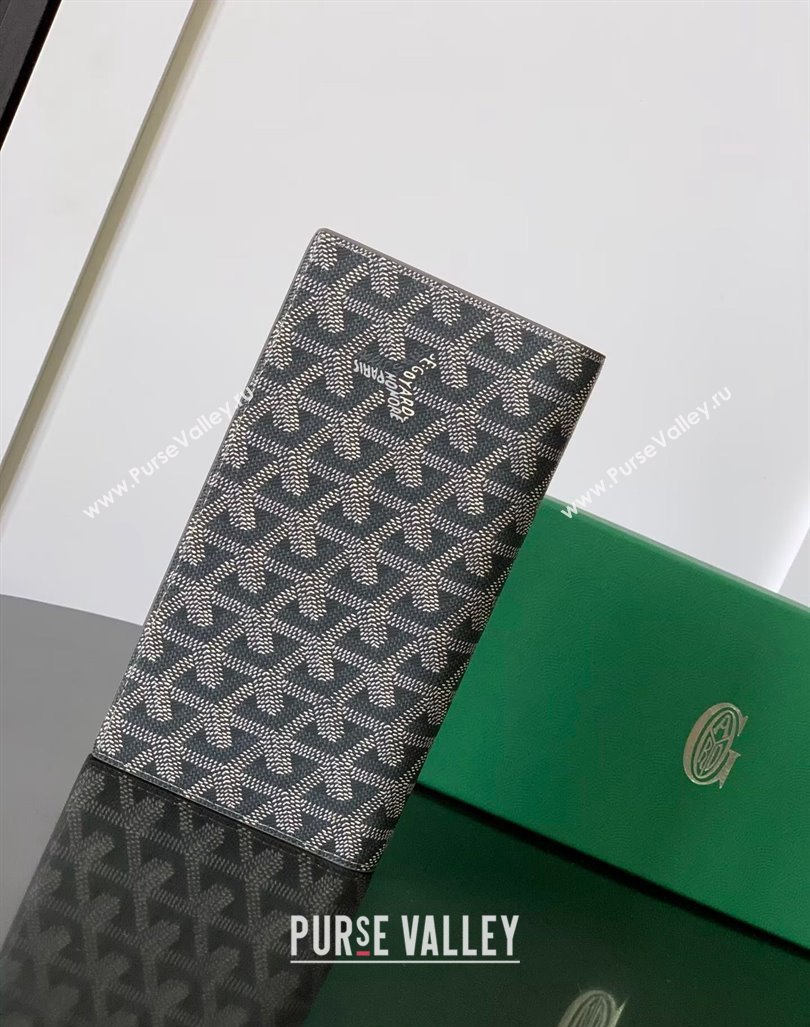 Goyard Richelieu Wallet Grey 2024 3310 (ZHANG-240803023)