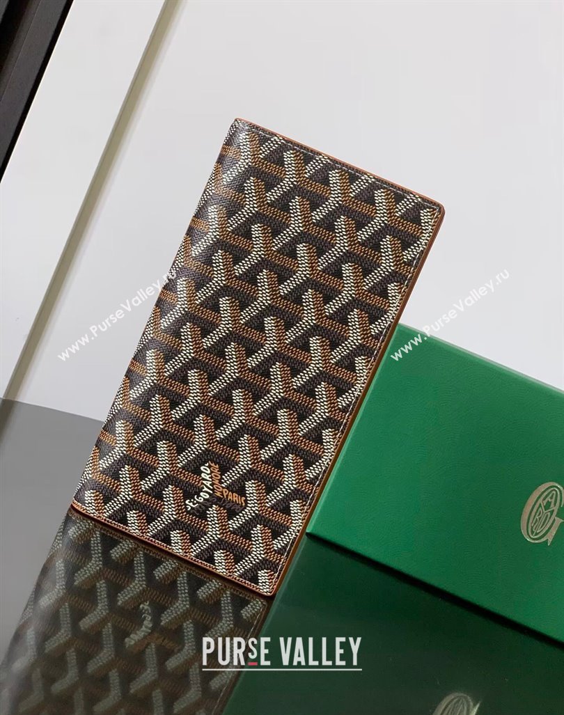 Goyard Richelieu Wallet Brown 2024 3310 (ZHANG-240803024)