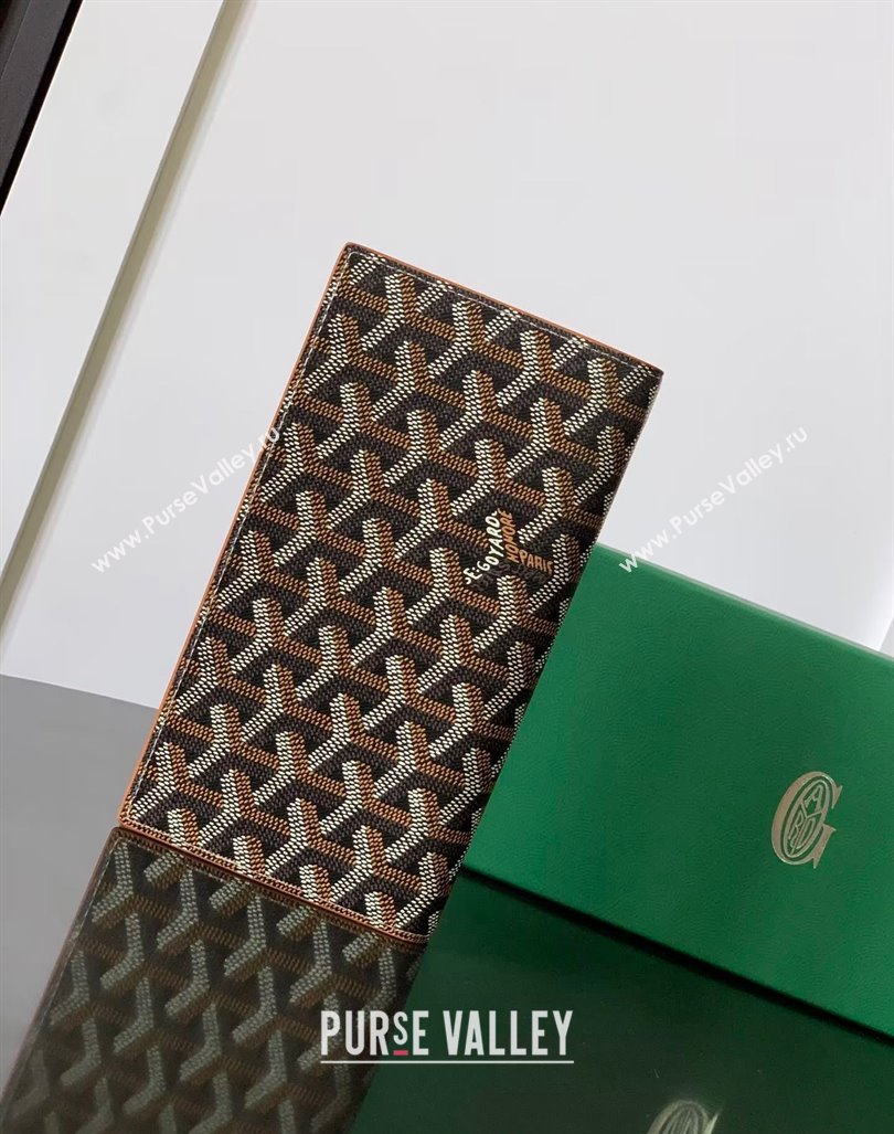 Goyard Richelieu Wallet Brown 2024 3310 (ZHANG-240803024)