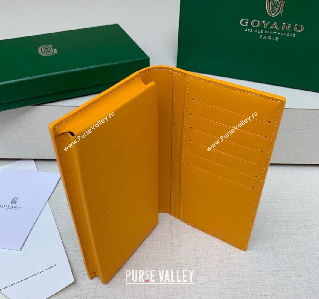 Goyard Saint-Lambert Phone Case Wallet Yellow 2024 8515 (ZHANG-240827034)