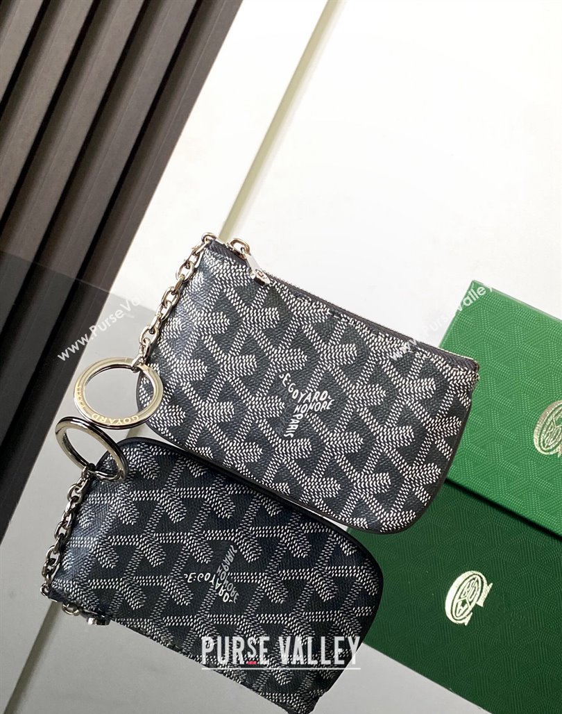 Goyard Senat Nano Key Pouch Grey 2024 3317 (ZHANG-240827047)