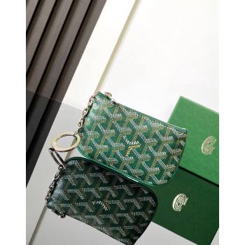 Goyard Senat Nano Key Pouch Green 2024 3317 (ZHANG-240827048)