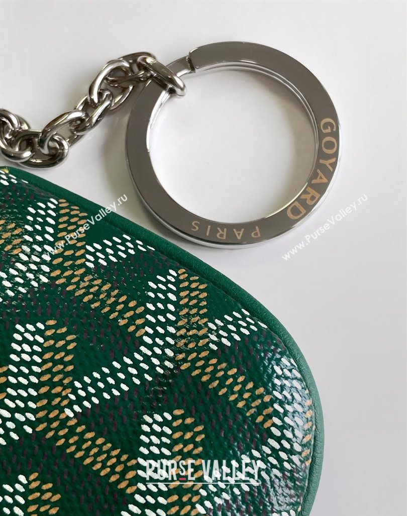 Goyard Senat Nano Key Pouch Green 2024 3317 (ZHANG-240827048)