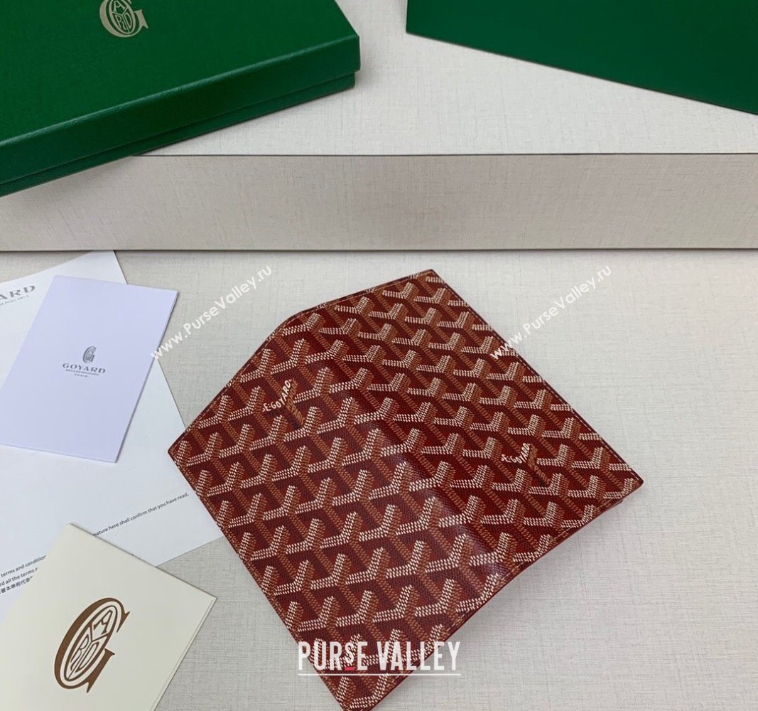 Goyard Saint-Lambert Phone Case Wallet Red 2024 8515 (ZHANG-240827035)