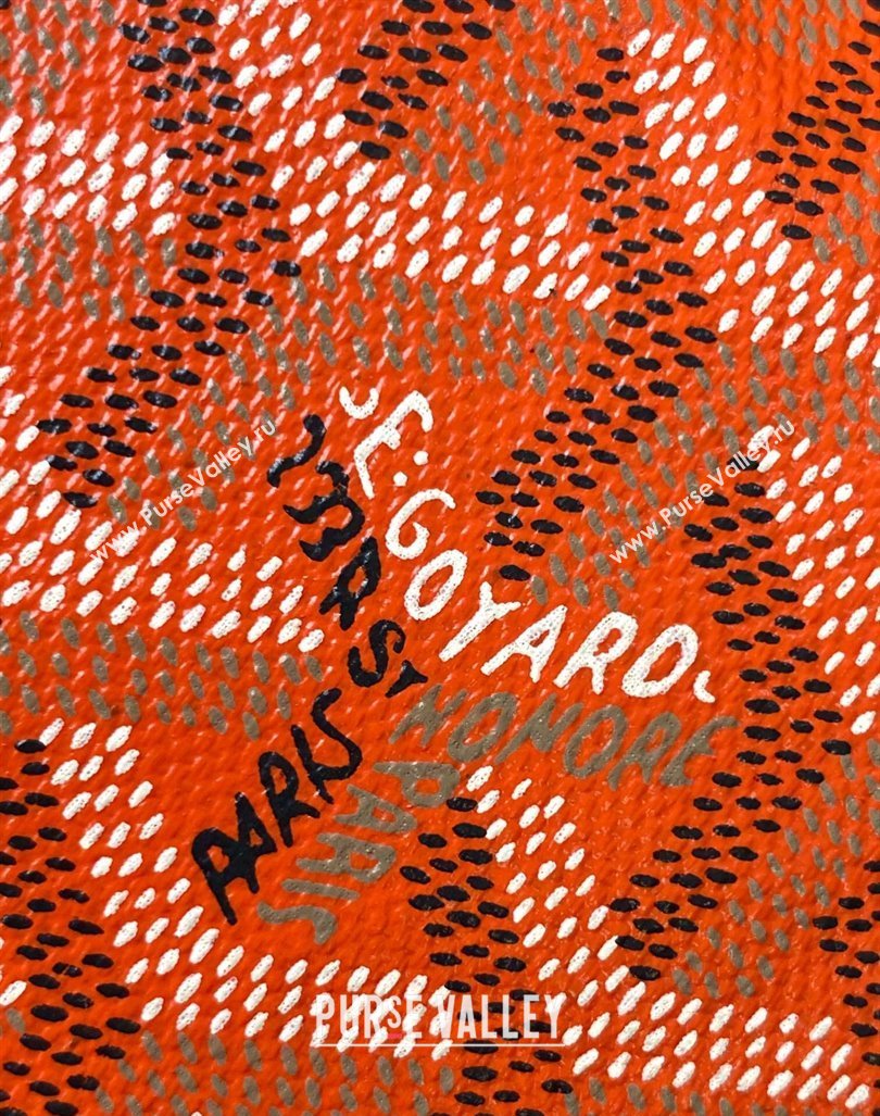 Goyard Senat Nano Key Pouch Orange 2024 3317 (ZHANG-240827049)